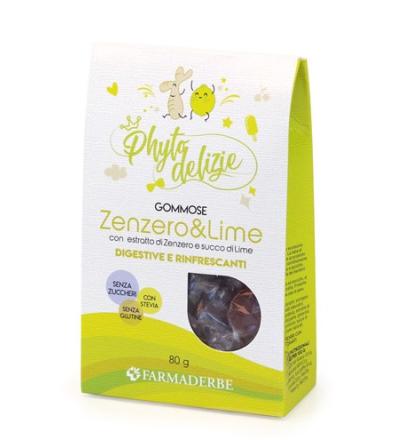 Gommose Phyto Delizie Zenzero Lime 80gr