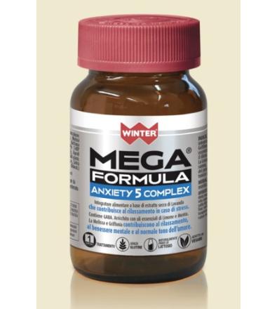 Mega Formula Anxiety 5 Complex 60 capsule da 950 mg