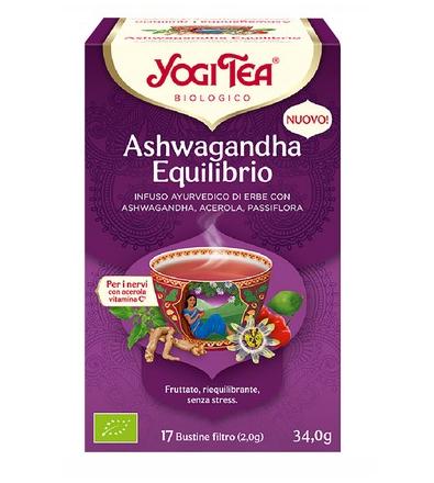 Yogi Tea Infuso Ashwagandha Equilibrio17 bustine filtro (1,8g) 30,6g