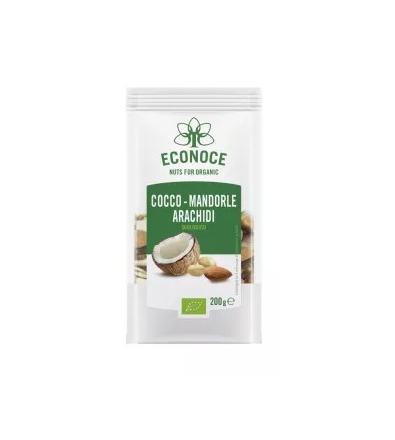 Mix di Cocco, Mandorle e Arachidi Bio  200g