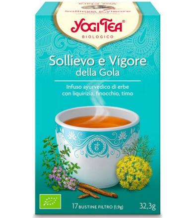 Yogi Tea Sollievo e Vigore della Gola 17 bustine filtro (1,8g) 32,3g