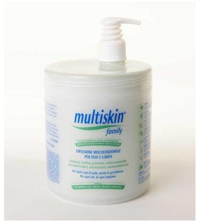 Multiskin family emulsione multifunzionale per viso e corpo 1000ml