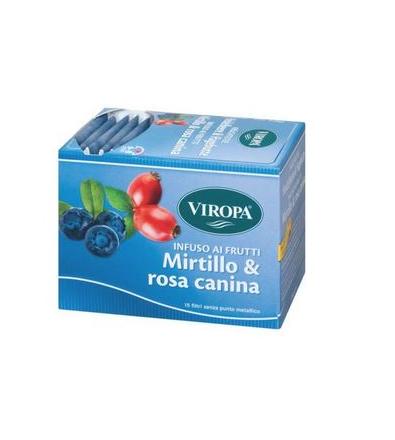 VIROPA Mirtillo & rosa canina 15 filtri 33 g