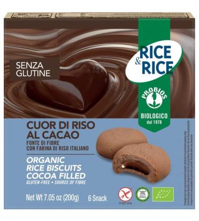 Rice&Rice Cuor di Riso al Cacao