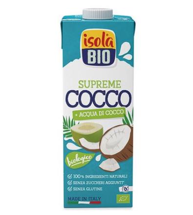 Bevanda al Cocco Supreme - Latte di Cocco + Acqua di Cocco 1l