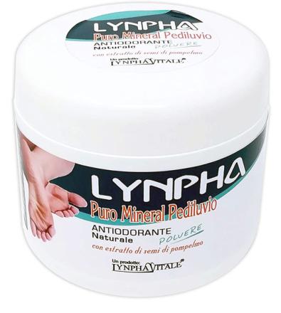 Lynpha puro mineral pediluvio antiodorante con polvere di cristallo di potassio 500 g
