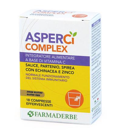 AsperCi complex 18cp effervescenti (81g)