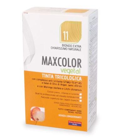 Maxcolor Tinta 11 Biondo Extra Chiarissimo Naturale 140ml