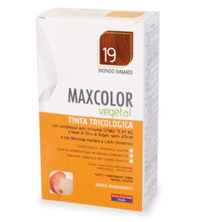 Maxcolor Tinta 19 Biondo Ramato 140ml
