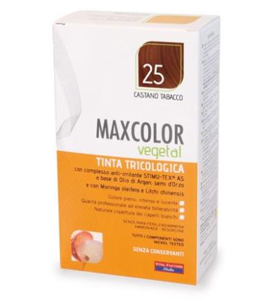 Maxcolor Tinta 25 Castano Tabacco 140ml