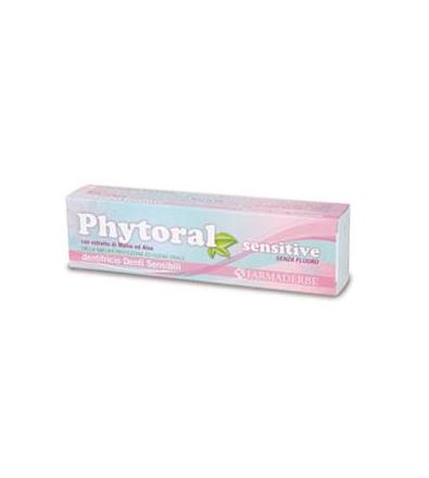 Dentifricio Phytoral sensitive denti sensibili 75 ml senza fluoro